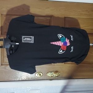 Decrum Unicorn Design Maternity T-Shirt